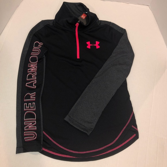 NWT Under Armour HeatGear Fitted Girls Youth Small - Picture 5 of 9